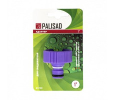 Адаптер пластмассовый, 1, внутренняя резьба Palisad