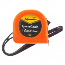 Рулетка Classic, 2 м х 13 мм, пластиковый корпус Sparta Рулетка Classic, 2 м х 13 мм, пластиковый корпус Sparta