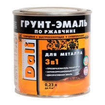 Грунт-эмаль 3в1 RAL зеленый 0,23л арт.6029 Грунт-эмаль 3в1 RAL зеленый 0,23л арт.6029