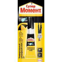 Клей "Супер Момент водостойкий" 3 гр.