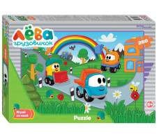 Мозаика Puzzle 260 "Грузовичек Лева" арт. 95127