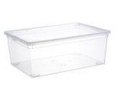 Ящик 10,0л  370х250х140мм (прозрачный)