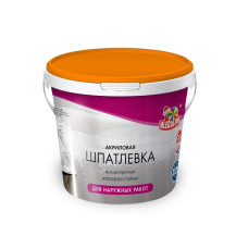 Шпатлевка акриловая для наружных работ OLECOLOR 1,6 кг