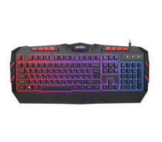 Клавиатура проводная Perfeo  "LEGION" Multimedia, GAME DESIGN, подсв. 3 цвет USB, чёрн /20