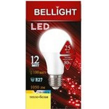 Лампа светодиодная BELLIGHT LED A60 12W 220V E27 3000К Лампа светодиодная BELLIGHT LED A60 12W 220V E27 3000К