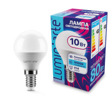 Лампа светодиодная LUMINARTE арт. LSTD-G45-10W6KE14 Лампа светодиодная LUMINARTE арт. LSTD-G45-10W6KE14