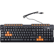 Клавиатура проводная Ritmix RKB-151 Black Клавиатура проводная Ritmix RKB-151 Black