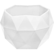 Кашпо La Decoro Топаз белый арт. КШ-3010 Кашпо La Decoro Топаз белый арт. КШ-3010