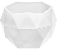 Кашпо La Decoro Топаз белый арт. КШ-3010