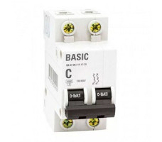 Автоматический выключатель ВА 47-29 2P 40А (C) 4,5кА EKF Basic