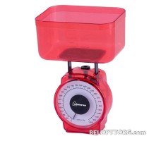 Весы кухонные механические HOMESTAR HS-3004М, 1кг красн 002795