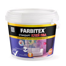 Клей ПВА стандарт FARBITEX 750 г Клей ПВА стандарт FARBITEX 750 г