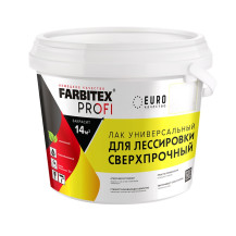 Лак для лессировки универсальный сверхпрочный FARBITEX PROFI 0,9 л