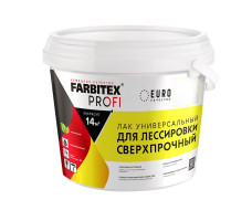 Лак для лессировки универсальный сверхпрочный FARBITEX PROFI 0,9 л