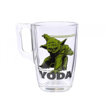 Кружка стекл. Star Wars Yoda 0.32л арт. L7397ДЗSWYoda