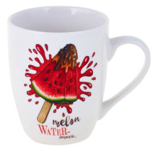 Кружка фарфоровая Rainbow Тюльпан Water Melon 0,34 л арт. WWDES-1 Кружка фарфоровая Rainbow Тюльпан Water Melon 0,34 л арт. WWDES-1