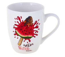 Кружка фарфоровая Rainbow Тюльпан Water Melon 0,34 л арт. WWDES-1