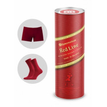 Комплект (трусы и носки) 4100, р.86,90/m-27, бордо