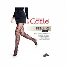 Колготки женские CONTE ELEGANT FEELING Черный р. 4 арт. 23С-68СП Колготки женские CONTE ELEGANT FEELING Черный р. 4 арт. 23С-68СП