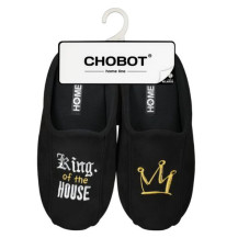 Туфли мужские домашние Chobot Home Line черные р-р. 40-41 арт. 04Т-110