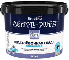 Шпатлевка полимерная финишная Acryl-Putz SP21 SPACHTEL Sniezka, 4 кг
