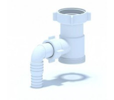 Отвод для стиральной машины 1 1/2"х1 1/2" арт. М110