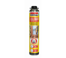 Монтажная пена пистолетная "Soudal" ОКНА ДВЕРИ зимняя 750 мл