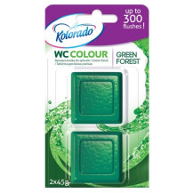 Hal таблетка для бачка Kolorado WC Colour 2шт.зеленый 2x45г Hal таблетка для бачка Kolorado WC Colour 2шт.зеленый 2x45г