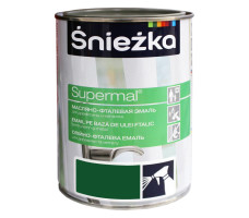 Эмаль Supermal RAL6002 масляно-фталевая 91010022 зеленый 0.4 л Польша