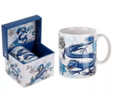 Кружка керамическая PERFECTO LINEA BLUE DRAGON-4 360мл арт.30-063204