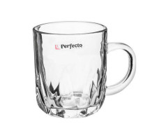 Кружка стеклянная PERFECTO LINEA Айсберг 0,23 л арт. 30-230030