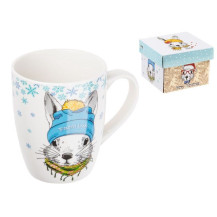 Кружка керамическая Bunny 1-2 PERFECTO LINEA 360 мл арт. 30-360751 Кружка керамическая Bunny 1-2 PERFECTO LINEA 360 мл арт. 30-360751