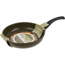 Сковорода алюминиевая PERFECTO LINEA серия Cook&Fun оливковый 24х5.5см арт.55-240025 Сковорода алюминиевая PERFECTO LINEA серия Cook&Fun оливковый 24х5.5см арт.55-240025