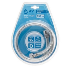 Шланг душевой AV Engineering PVC хром 150 см., 1/2" г-г арт. AVSSS-117 Шланг душевой AV Engineering PVC хром 150 см., 1/2" г-г арт. AVSSS-117