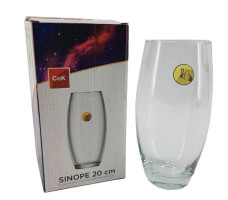 Ваза для цветов Sinope стеклянное  20см арт. 177-F2320 Беларусь