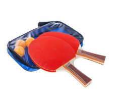 Игровой набор для игры в настальный теннис 2 ракетки, 3 мяча 5 предм. арт. 51TT311