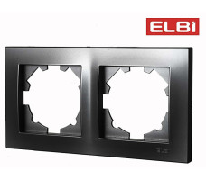 Рамка 2-я,дымчатый EL-BI Vega 510-011100-226