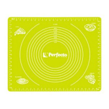Коврик для теста с мерными делениями, силиконовый, 50х40 см, серия GREEN, PERFECTO LINEA (Размер 50х40 см)