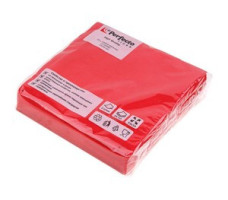 Салфетки бумажные PRO COLOUR, 25 шт., красные, PERFECTO LINEA