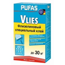 Клей обойный "PUFAS Флизелиновый EURO 3000",
(до 30 м2), 200 г