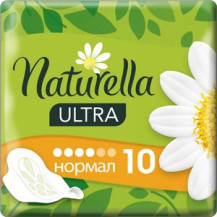 NATURELLA Ultra Женские гигиенические прокладки ароматизированные Camomile Normal Single 10шт ПрКор