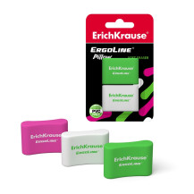 Ластик ErichKrause® ErgoLine® Pillow в блистере по 2 шт Ластик ErichKrause® ErgoLine® Pillow в блистере по 2 шт