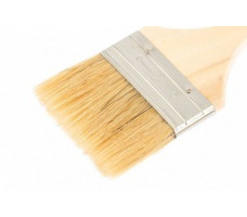 Кисть плоская Slimline 3" (75 мм), натуральная щетина, деревянная ручка Sparta