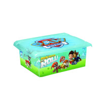 Ящик для игрушек пласт. Filip/paw patrol 39х29х14см 10л арт. 1270164013700 Ящик для игрушек пласт. Filip/paw patrol 39х29х14см 10л арт. 1270164013700