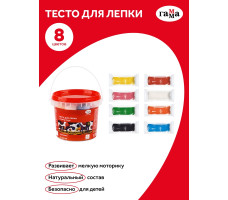 Тесто для лепки "Малыш" 8 цветов, 25 гр. арт. 150722_01