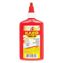 Клей ПВА-М 125 г красный флакон Клей ПВА-М 125 г красный флакон
