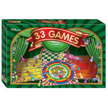 Настольная игра "33 лучшие игры мира" арт. 76584 Настольная игра "33 лучшие игры мира" арт. 76584