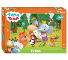 Мозаика puzzle 160 "Тима и Тома" Мармелад Медиа