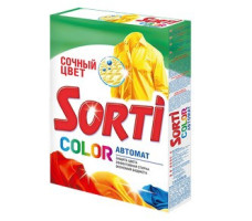 Sorti средство моющее синтетическое порошкообразное универсальное 350г COLOR автомат (800-5/8511-3)