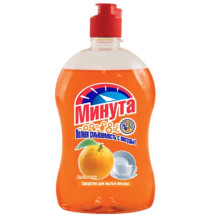 Минута средство для мытья посуды 500 г апельсин